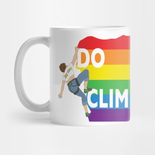 Be Gay Do Climb Flag Mug